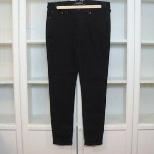 J.Crew Mercantile 8' Midrise Skinny Jean J5498 Black Demin Womens Size 31 NWT